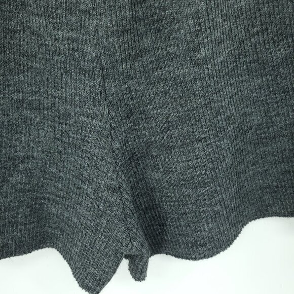 Zara Wool-Blend Knit Lounge Shorts S/M Gray - Picture 15 of 15
